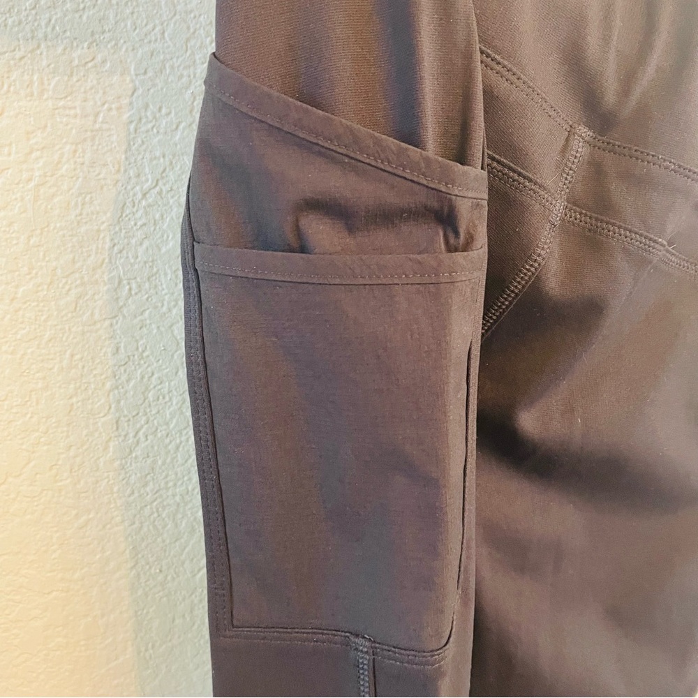 Carhartt Black Womens Force Fitted Lightweight Utility Leggings | Medium - Picture 4 of 6